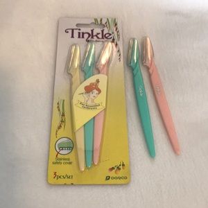 Tinkle Eyebrow Razor- 5 New Razors